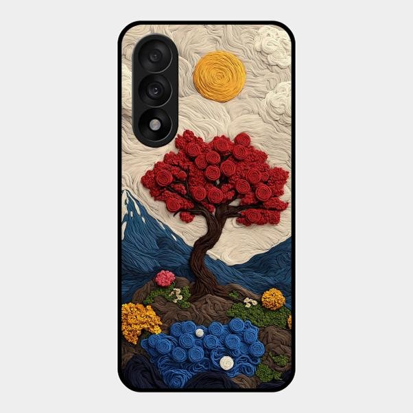 Eternal Nature Tapestry Glass Case Cover For Oneplus - ShopOnCliQ