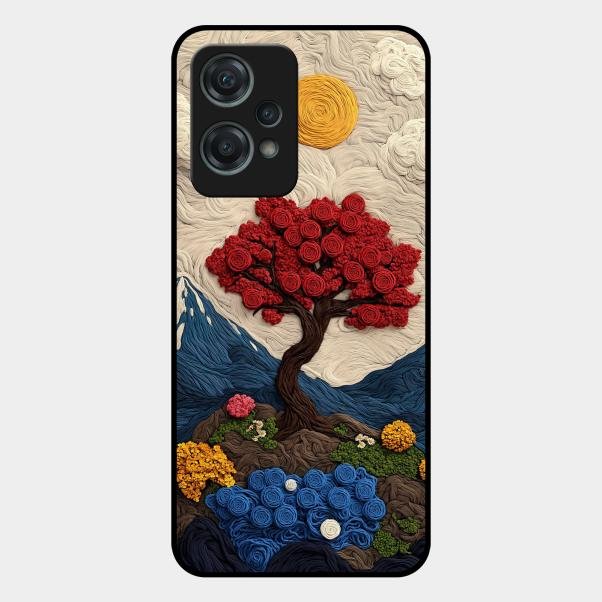 Eternal Nature Tapestry Glass Case Cover For Oneplus - ShopOnCliQ