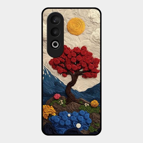 Eternal Nature Tapestry Glass Case Cover For Oneplus - ShopOnCliQ