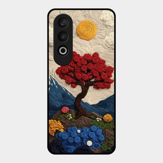 Eternal Nature Tapestry Glass Case Cover For Oneplus