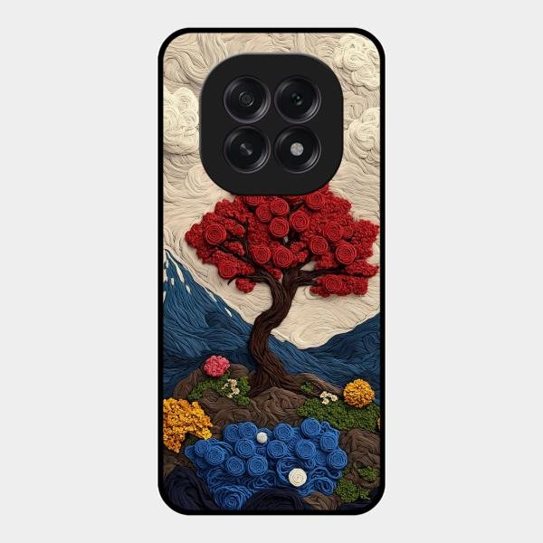 Eternal Nature Tapestry Glass Case Cover For Oppo - ShopOnCliQ