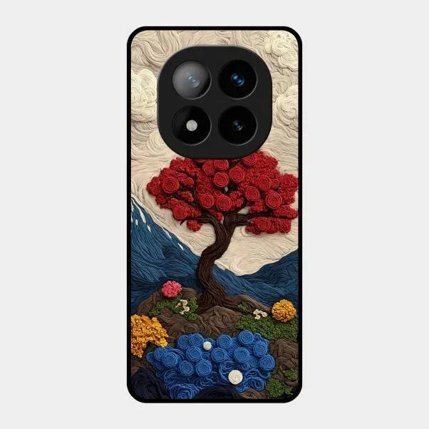 Eternal Nature Tapestry Glass Case Cover For Redmi - ShopOnCliQ