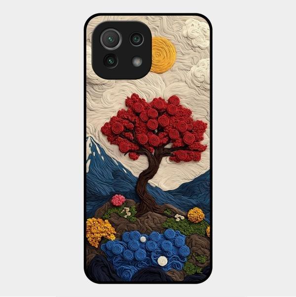 Eternal Nature Tapestry Glass Case Cover For Redmi - ShopOnCliQ