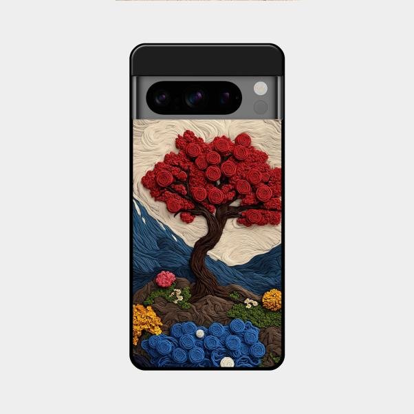 Eternal Nature Tapestry Glass Case For Google Pixel 8 Pro 5G