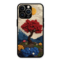 Eternal Nature Tapestry Glass Case For iPhone 13 Pro
