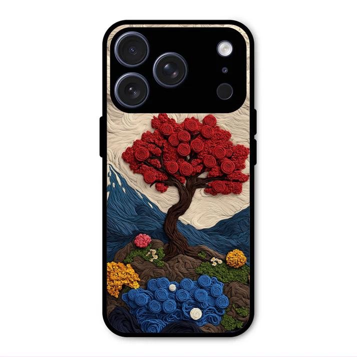Eternal Nature Tapestry Glass Case For iPhone 17 Pro Max