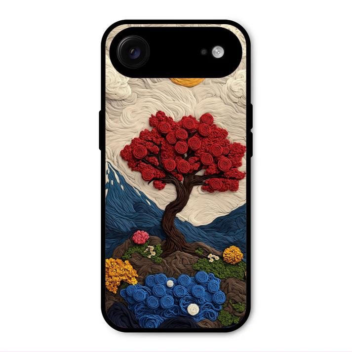 Eternal Nature Tapestry Glass Case For iPhone Air