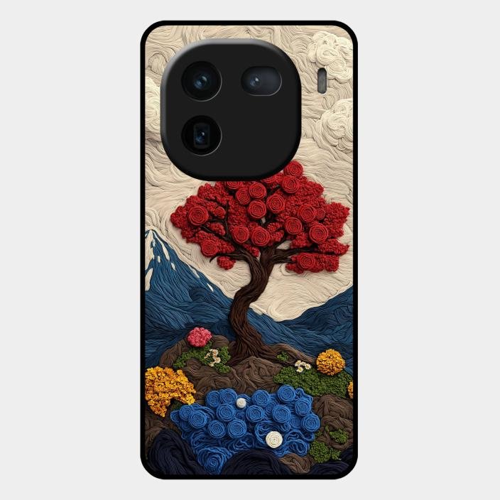 Eternal Nature Tapestry Glass Case For Iqoo 12 5G