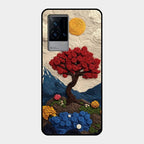 Eternal Nature Tapestry Glass Case For Iqoo 9 5G