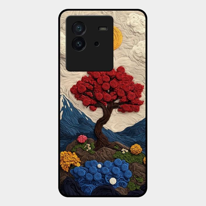 Eternal Nature Tapestry Glass Case For Iqoo Neo 6 5G
