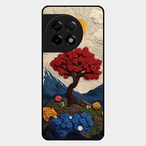 Eternal Nature Tapestry Glass Case For Oneplus 11R 5G