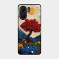 Eternal Nature Tapestry Glass Case For Oppo A5X 5G