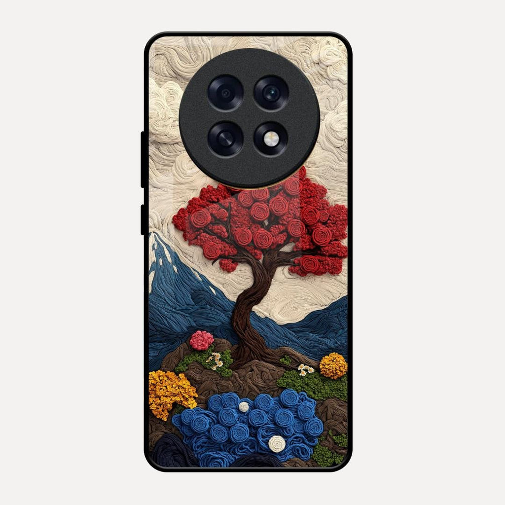 Eternal Nature Tapestry Glass Case For Oppo F31 Pro Plus 5G