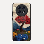 Eternal Nature Tapestry Glass Case For Oppo F31 Pro Plus 5G