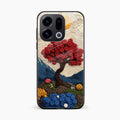 Eternal Nature Tapestry Glass Case For Oppo Find X9 5G