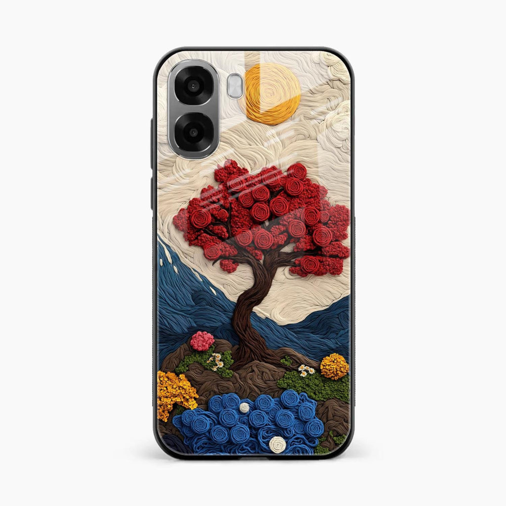 Eternal Nature Tapestry Glass Case For Oppo K14x 5G