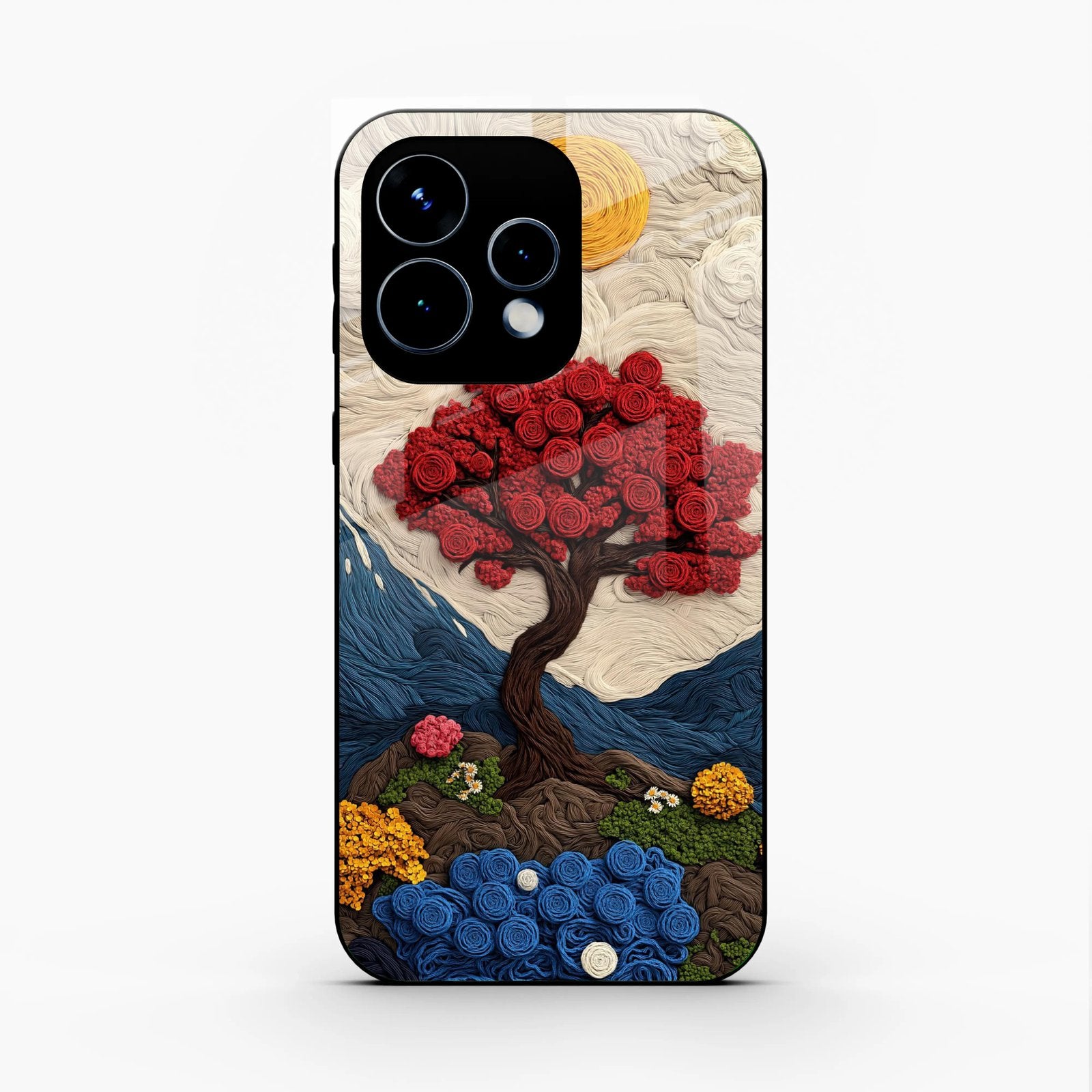 Eternal Nature Tapestry Glass Case For Oppo Reno 15 5G