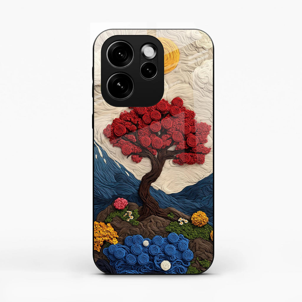 Eternal Nature Tapestry Glass Case For Oppo Reno15 Pro Mini 5G