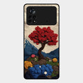 Eternal Nature Tapestry Glass Case For Poco X4 Pro 5G