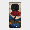 Eternal Nature Tapestry Glass Case For Poco X7 5G