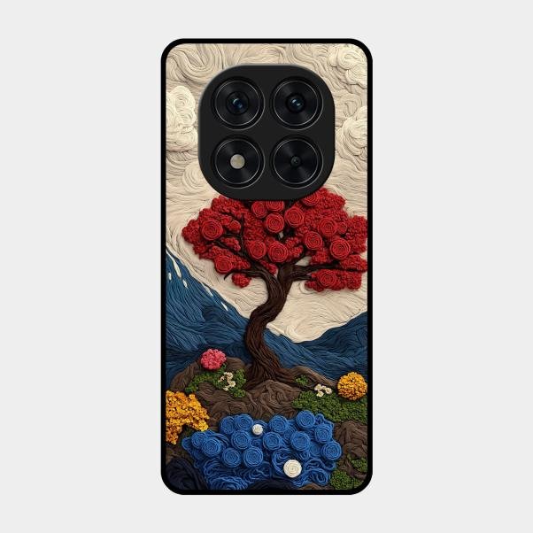 Eternal Nature Tapestry Glass Case For Poco X7 5G