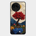 Eternal Nature Tapestry Glass Case For Realme C67 5G