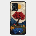 Eternal Nature Tapestry Glass Case For Redmi Note 12 5G