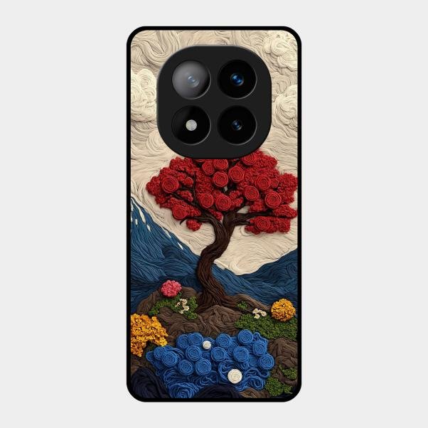 Eternal Nature Tapestry Glass Case For Redmi Note 14 Pro Plus 5G