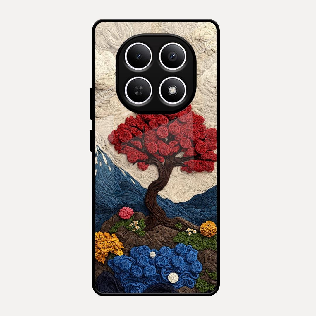 Eternal Nature Tapestry Glass Case For Redmi Note 15 5G