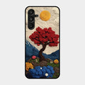 Eternal Nature Tapestry Glass Case For Samsung Galaxy A16 5G