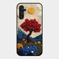 Eternal Nature Tapestry Glass Case For Samsung Galaxy M34 5G