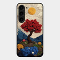 Eternal Nature Tapestry Glass Case For Samsung Galaxy S23 5G
