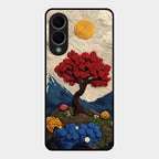 Eternal Nature Tapestry Glass Case For Samsung Galaxy S25 Edge 5G