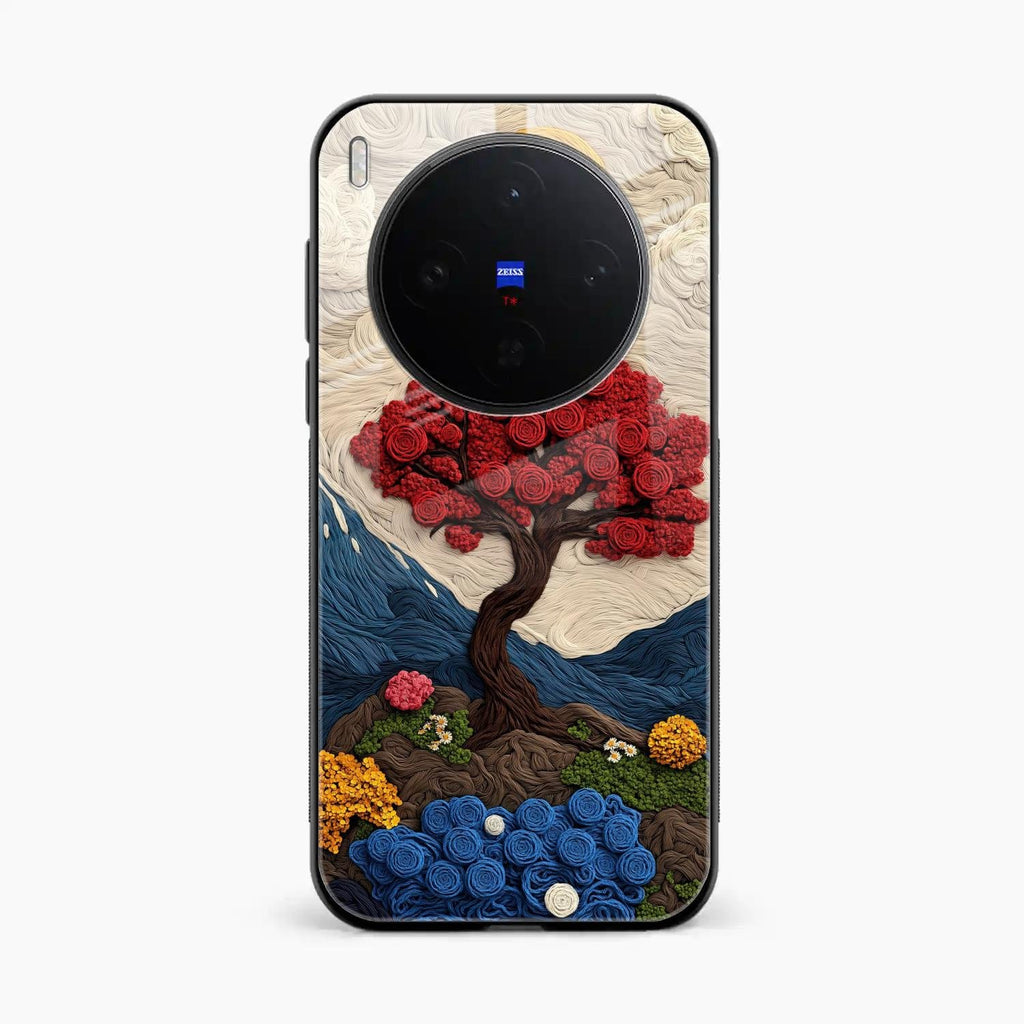 Eternal Nature Tapestry Glass Case For Vivo X300 5G