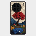 Eternal Nature Tapestry Glass Case For Vivo X90 Pro 5G
