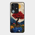 Eternal Nature Tapestry Glass Case For Vivo Y31 Pro 5G