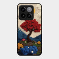 Eternal Nature Tapestry Glass Case For Xiaomi 14 5G