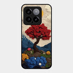 Eternal Nature Tapestry Glass Case For Xiaomi 14 5G