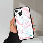 Fashion Marble Texture Glossy Metal Case Cover For iPhone - ShopOnCliQ