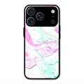 Fashion Marble Texture Glossy Metal Case Cover For iPhone 17 Pro Max