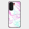 Fashion Marble Texture Glossy Metal Case Cover For Iqoo Neo 9 Pro 5G