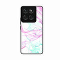 Fashion Marble Texture Glossy Metal Case Cover For Motorola Edge 60 Fusion 5G
