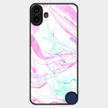 Fashion Marble Texture Glossy Metal Case Cover For Nothing Cmf Phone 1