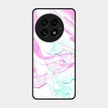 Fashion Marble Texture Glossy Metal Case Cover For Oneplus 13 5G