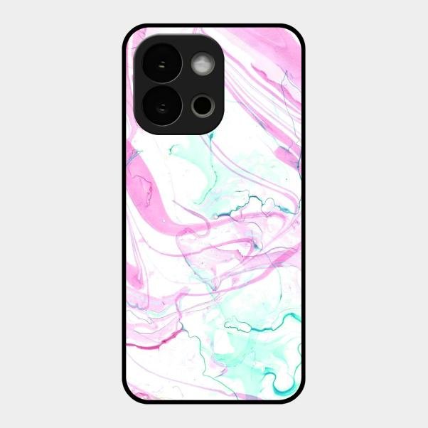Fashion Marble Texture Glossy Metal Case Cover For Oneplus 13S 5G