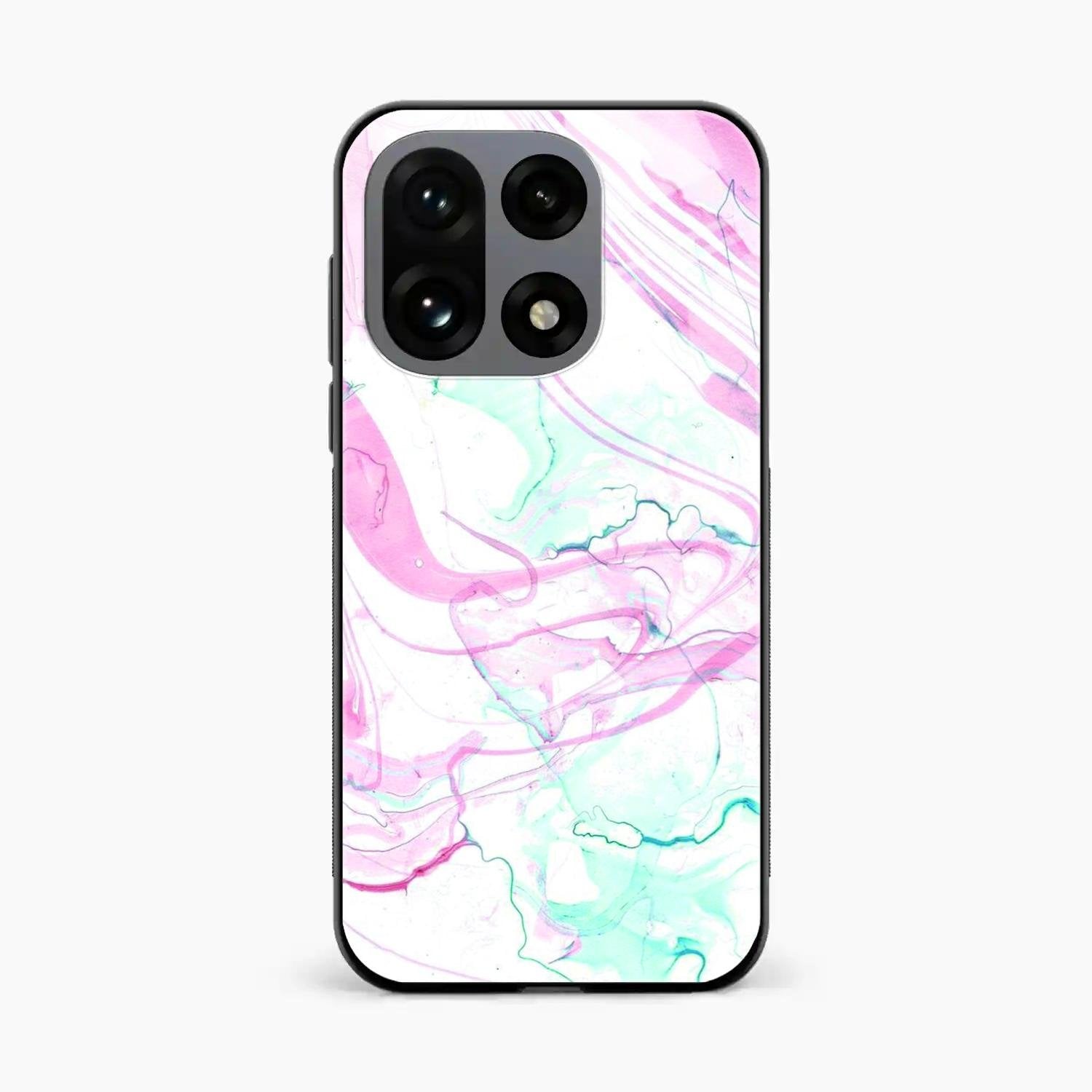 Fashion Marble Texture Glossy Metal Case Cover For OnePlus 15 5G