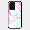 Fashion Marble Texture Glossy Metal Case Cover For Oneplus Nord 2T 5G