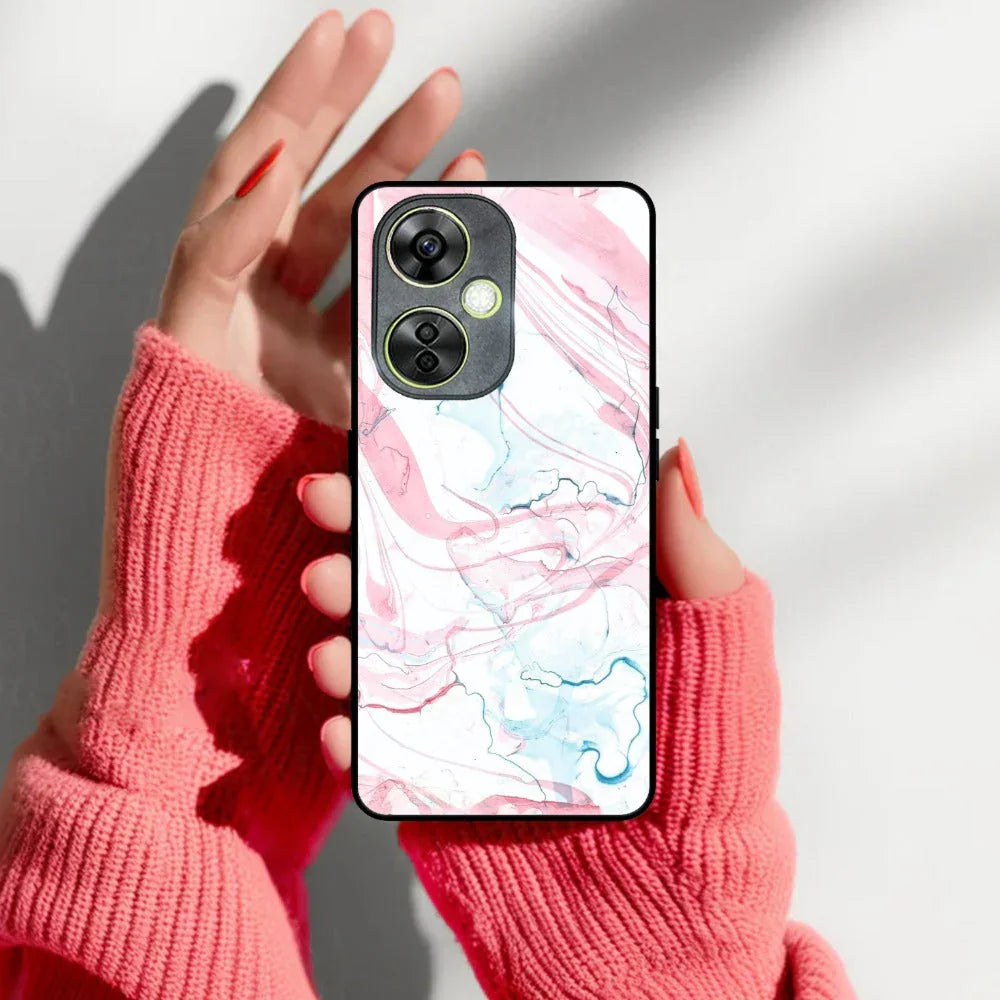 Fashion Marble Texture Glossy Metal Case Cover For OnePlus - ShopOnCliQ