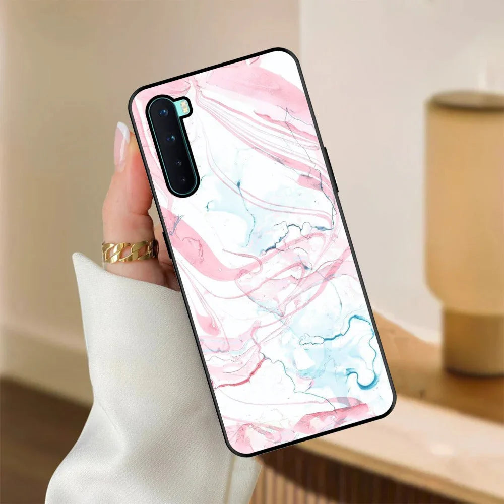 Fashion Marble Texture Glossy Metal Case Cover For OnePlus - ShopOnCliQ