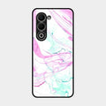 Fashion Marble Texture Glossy Metal Case Cover For Oppo A5 5G